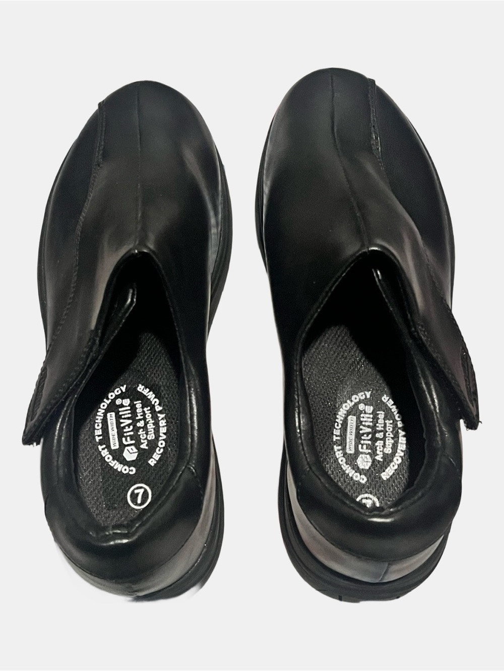 FitVille EasyTop Deluxe VI Diabetic Shoes Slip On Size 7W Orthopedic